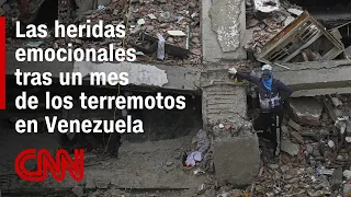 The psychological aftermath of the earthquakes in Venezuela