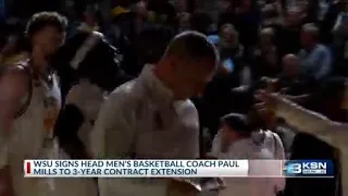 Shocker men’s basketball coach Paul Mills extends contract