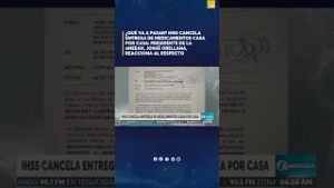 IHSS cancela entrega de fármacos a domicilio, reacciona presidente de la ANEEAH, Josué Orellana.