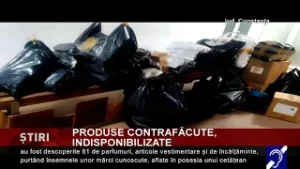 Mii de articole contrafăcute