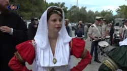 Ιερά Μονή Φανερωμένης Λευκάδος | Υποδοχή Αρχιεπισκόπου Αλβανίας και Ιερού Λειψάνου Αγ. Νεκταρίου
