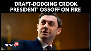Ossoff Unloads on Trump: “Draft-Dodging, Crook President” | Trump Feud Explodes