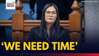 Kampo ni VP Sara, hinarang ang pagsalang ng AMLC witness; hiniling ipagpaliban | GMA News