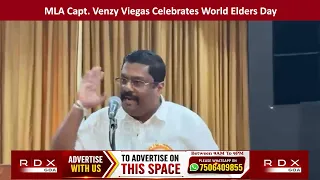MLA Capt. Venzy Viegas Celebrates World Elders Day