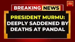 17 Dead In Kolkata Stampede: President Droupadi Murmu Expresses Grief | Durga Puja Pandal Collapse