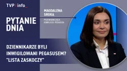 Were journalists surveilled with Pegasus? Magdalena Sroka: the list will be a surprise | QUESTION...