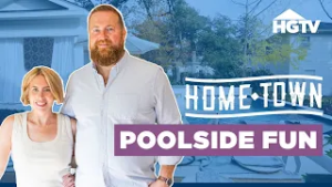 Creating a Poolside Oasis - Full Episode Recap | Home Town | HGTV