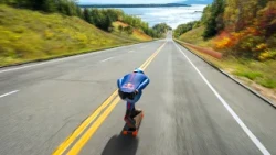Fastest Speed On A Skateboard (new world record!)