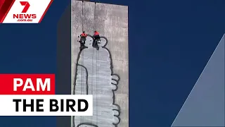 Bolte Bridge graffiti removal costs six figures | 7NEWS