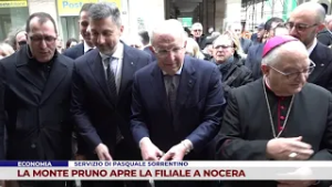 ECONOMIA. LA MONTE PRUNO APRE LA FILIALE A NOCERA