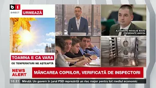 Controale DURE la început de an școlar. Al. Nicolae BOCIU, ANSVA, în direct