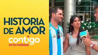 TORN BETWEEN TWO WORLDS: The Incredible Love Story of World Cup Fans - Contigo en la Mañana
