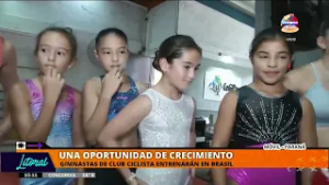 Gimnastas del Club Ciclista de Paraná viajarán a Brasil