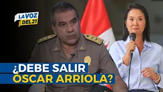 Ricardo Valdés questions staying with Keiko: "The indicators speak against Óscar Arriola"