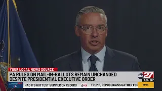 Pennsylvania provides first weekly update ahead of November election