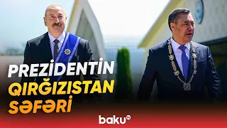 Haber Global produced a segment on President Ilham Aliyev's visit to Kyrgyzstan - Baku TV