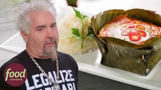 Guy Fieri Tries Cambodian Food Made By A Jet Fighter Engineer | Diners, Drive-Ins, and Dives