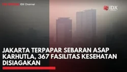 Jakarta Terpapar Sebaran Asap Karhutla, 367 Fasilitas Kesehatan Disiagakan | IDXC UPDATE