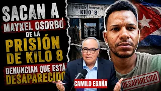 SACAN A MAYKEL OSORBO DE LA PRISIÓN DE KILO 8; denuncian que está desaparecido