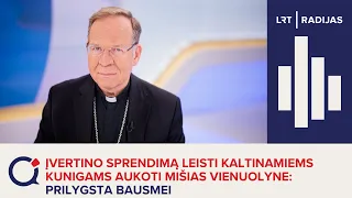 Įvertino sprendimą leisti kaltinamiems kunigams aukoti mišias vienuolyne: prilygsta bausmei