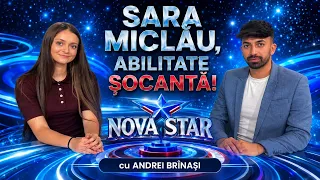 Sara Miclău, shocking ability! Nova Star with Andrei Brînași