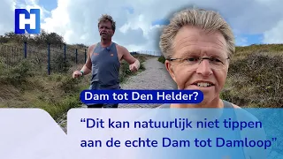 Dam tot Damloop… without the Dam: Matthieu runs 16 km through Den Helder