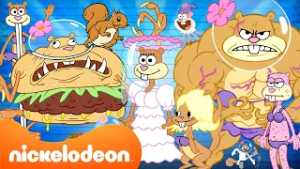 스폰지밥 | 샌디 크기 랭킹! ? | 니켈로디언 코리아