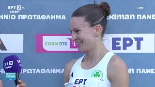 400μ. (Γ) | Οι δηλώσεις της Αναστασίας Ράπτη