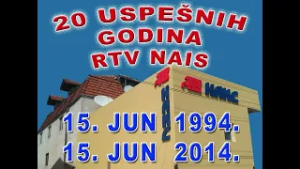 TV Nais - Telop (20 uspešnih godina RTV Nais) (15.6.2014)