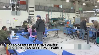 CABQ offers free event where residents can get items repaired