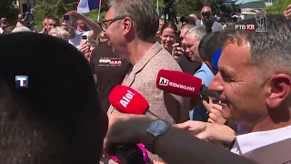 Vucic Pocetak radova na izgradjni autoputa do Merdara