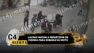 Hugo, a delivery driver, murdered for his scooter outside his home in Edomex