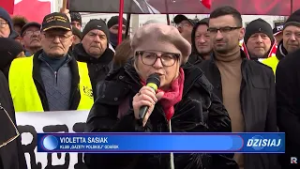Manifestacja „Nie dla SAFE” przed Pałacem Prezydenckim! Czy Prezydent NAWROCKI zawetuje ustawę!?