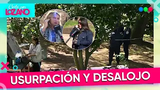 El DESALOJO de la casa de la familia de L-Gante DESDE ADENTRO: operativo en vivo | #CortaPorLozano