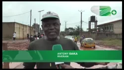 TSINGA VILLAGE, ABANDONED ROAD: Residents take up their shovels