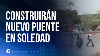 Presidente De La Espriella anuncia construcción del nuevo puente del INEM en Soledad