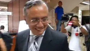 Comparecencia Alexis Mera a fiscalía