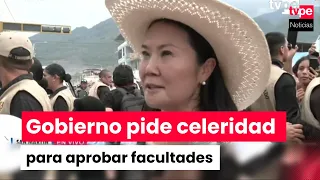 President Fujimori Urges Congress to Expedite Approval of Executive-Requested Powers