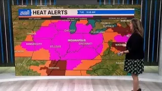 Hot, muggy stretch spurs Extreme Heat Warning