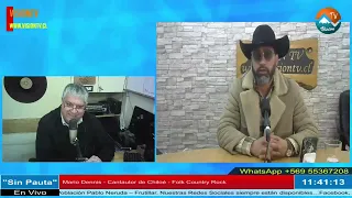 La Entrevista en VisionTv Frutillar   Conversamos con Mario Dennis   Cantautor de Ancud Chiloé