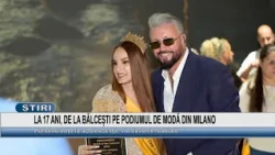 AT 17, FROM BĂLCEȘTI TO THE MILAN FASHION RUNWAY