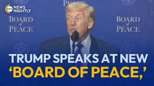 President Trump Speaks at a New ‘Board of Peace,’ Calls It ‘A Big Day’ | EWTN News Nightly