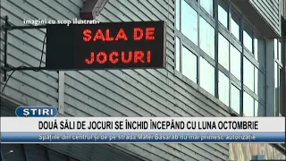 TWO GAMBLING HALLS TO CLOSE STARTING IN OCTOBER