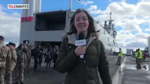 ST-NAZAIRE : DÉMONSTRATION DE FORCE DE L'ARMÉE