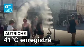 L'Autriche bat son record absolu de chaleur pour le deuxième jour d'affilée • FRANCE 24