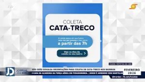 SÃO JOÃO DA BOA VISTA DIVULGA ORIENTAÇÕES PARA COLETA DE CATA-TRECO NOS BAIRROS