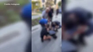 Stabbing in Milan, new video shows the moment the attacker was arrested