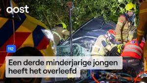 Twee minderjarige jongens overleden bij ernstig eenzijdig ongeluk | RTV Oost