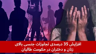 افزایش 35 درصدی تجاوزات جنسی علیه زنان و دختران در افغانستان تحت حاکمیت طالبان