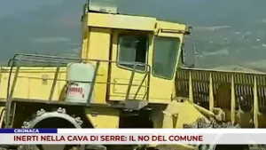CRONACA. INERTI NELLA CAVA DI SERRE: IL NO DEL COMUNE